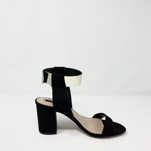 NWT Zara Ankle Strap Heeled Sandals